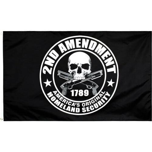 Hanging 90x150 CM 2nd Amendment Flag