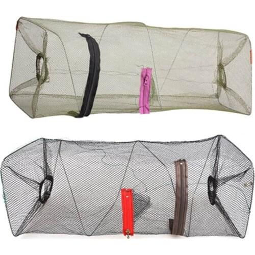 Shrimp Net Dip Crab Cage Fish Crawdad Minnow Fishing Bait Trap Cast ASD88