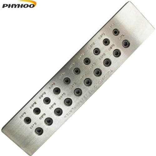 Hexagonal Shape Drawplates Metal Tungsten Carbide Wire Drawplate 7.10-9.00mm 20/30 Holes Jewelry Making Tools Fineness Dies Set