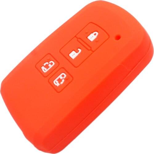 Xinyuexin Silicone Key Case For Toyota Sienta Alphard Voxy Noah Esquire Harrier Keyless Remote Fob Shell Jacket Sleeve Protector