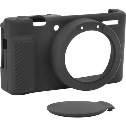 Digital Camera Silicone Protective Cover Case Accessory for Sony ZV1 Camera Black Digital Camera Protective Case