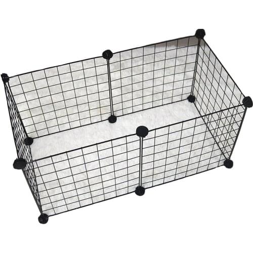 Foldable 6 Panels Pet Dogs Playpen Crate Fence Puppy Kennel House Exercise Training Cage Puppy Kitten Space Dog Accessories