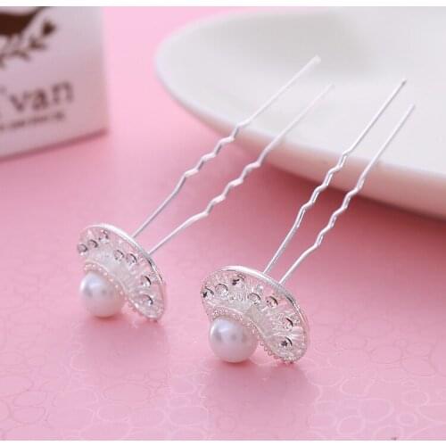 Bride hairpin hair decoration bride accessories wedding bride handmade head manufacturers sell directly