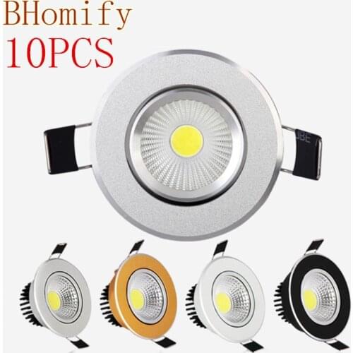 Led downlight light Super Bright Dimmable COB Ceiling Spot Light 9W 12W 15W AC220V ceiling recessed Lights Indoor Lighting