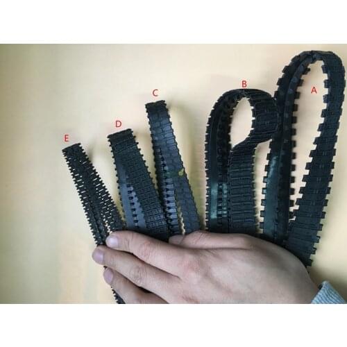 Trilha De Borracha Pedrail Robot Tanque Chassis Crawler Track Para DIY Arduino Smart Car Chassis Lagarta Rastreado VeíCulo De Br