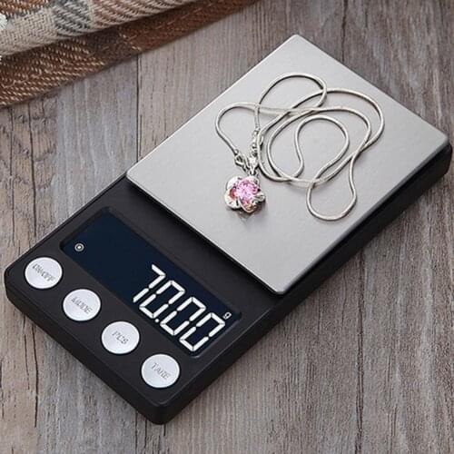 Electronic Jewelry Scale Pocket 0.01g High Precision Digital Balance Gram For Household Kitchen Weight Scale for Gold Medicinal