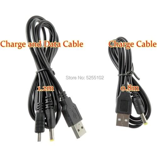 20PCS charging cable USB Charger Power Cable Line Charging Cord Wire for PSP1000 2000 3000 charging cable 0.8m