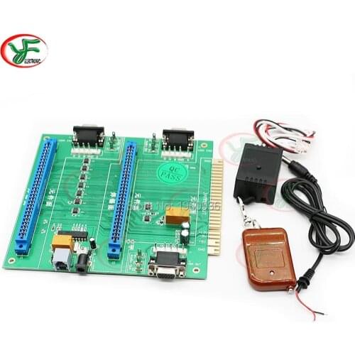 New 2 in 1 Multi JAMMA Switcher Multiple Game PCB JAMMA Adapter with toggle switch cable for arcade coin operator game machine