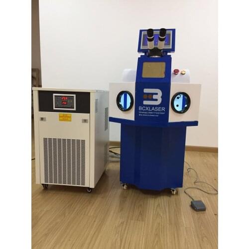 200W automatic jewelry chain making machine/ laser spot welding machine for sale