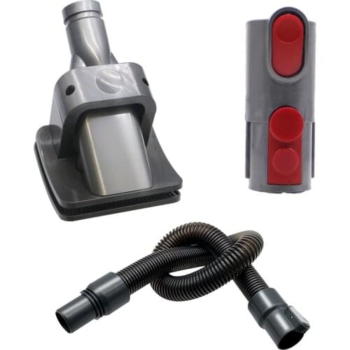 3pcs Replacement Extension Hose and Dog Pet Tool Brush adapter For Dyson Vacuum DC31 DC34 DC35 DC44 DC58 DC59 V6 V7 V8