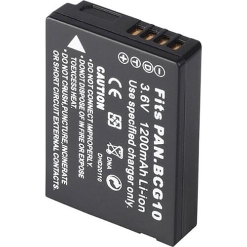 Battery Pack for Panasonic Lumix DMC-ZS1, ZS3, ZS5, ZS6, ZS7, ZS8, ZS9, ZS10, ZS15, ZS19, ZS20, ZS25 Digital Camera
