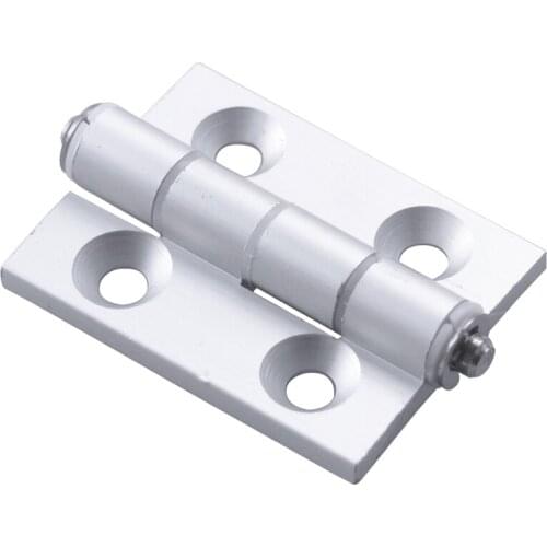 European standard 2020 Aluminum Profile Accessories 4 hole Door Frame Hinges Corner Connector Cupboard Cabinet of 2