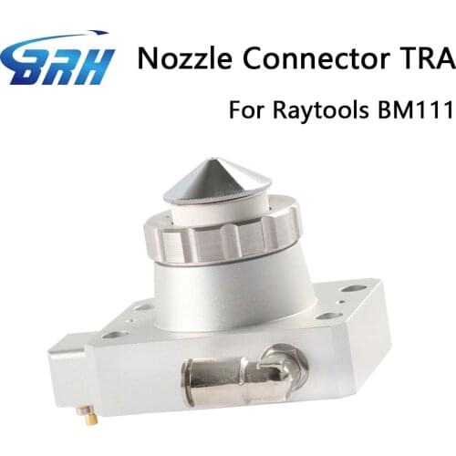 Raytools Fiber Laser Cutting Head Nozzle Connector of Raytools Laser Head BM111 For Fiber Laser 1064nm Cutting Machine