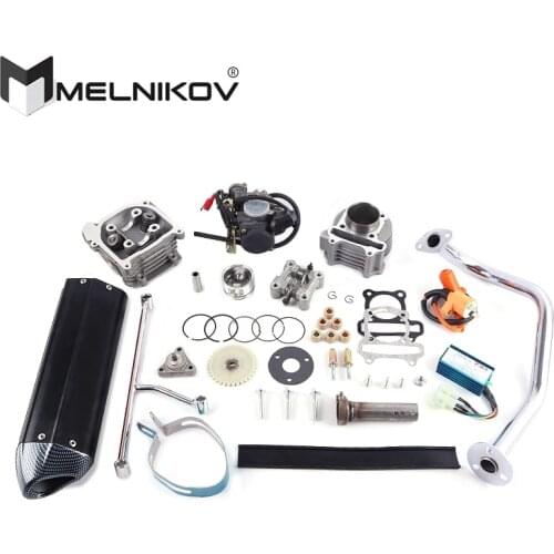 GY6 50 80 100 137QMA QMB139 4 STROKE CYLINDER KIT Head Racing Exhaust CDI Coil Camshaft Rollers Oil Gear Rings Arms Assemly