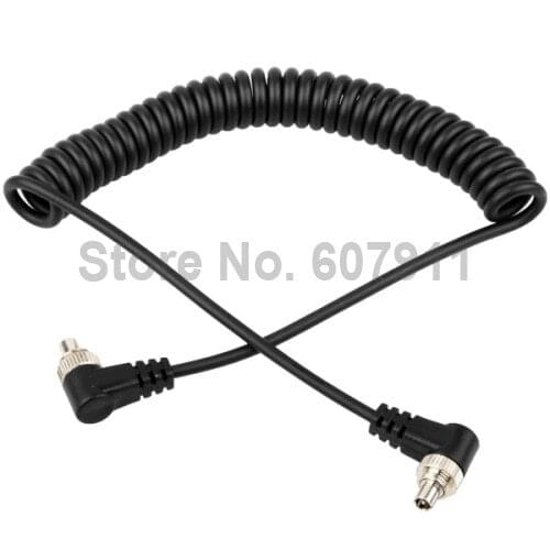 Male to Male M-M FLASH PC Sync Cable Cord w/ Screw Lock for canon for nikon DSLR camera SC-2 SC-5 SC-6 camera flash trigger