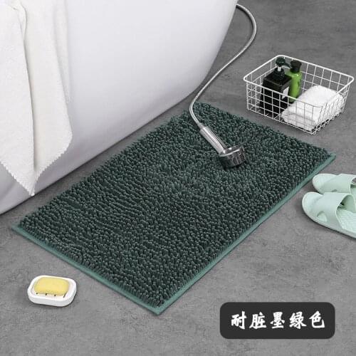 Bathroom Rug Absorbent Non-slip Home Mat in the Bathroom Soft Plush Floor Carpet for Bathtub Balcony