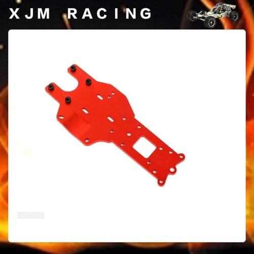 Metal Rear Chassis Plate for 1/5 Hpi Rofun Rovan Km Baja 5b 5t 5sc Ss Truck Rc Car Gas Toys Parts
