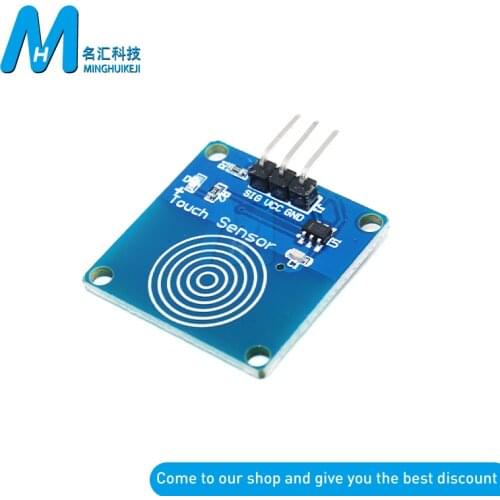 NEW 5pcs TTP223 digital single touch switch sensor module TTP223B switch contact module MDS