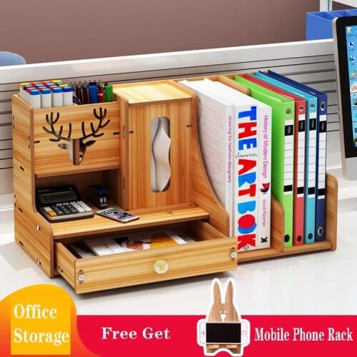 New 3-Tier Shelf Organizer For Desk With Drawers Mini Desk Storage Office Supplies Toiletries Crafts Great For Desk Stationery