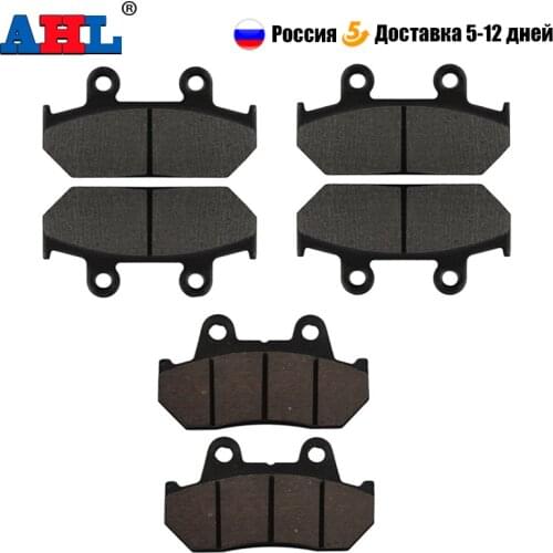 AHL Motorcycle Front Rear Brake Pads For HONDA GL1500 GL 1500 Goldwing Aspencade Interstate VFR 700 750 VFR700 CBR 750 CBR750