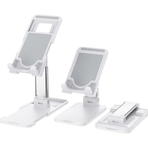 Adjustable Cell Phone Holder Foldable Tablet Stand Desktop Telescopic Mobile Phone Mount for Home Office JR Deals