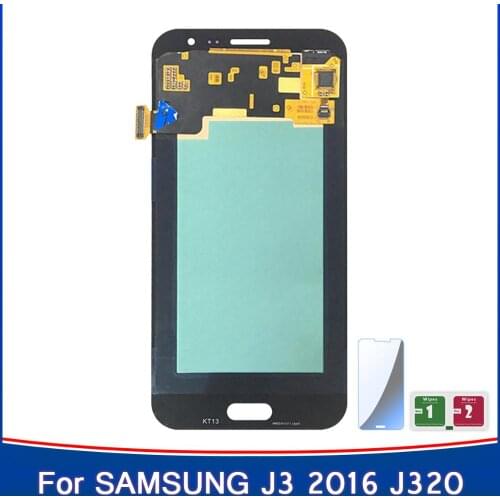 Super AMOLED LCD Display For Samsung Galaxy J3 2016 J320 J320A J320F J320P J320M J320Y J320FN Screen Touch Digitizer Replacement