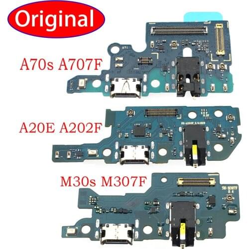 USB Charging Port Mic Microphone Dock Connector Board Flex Cable For Samsung A10S A20S A20E A30S A50S A70S M30S