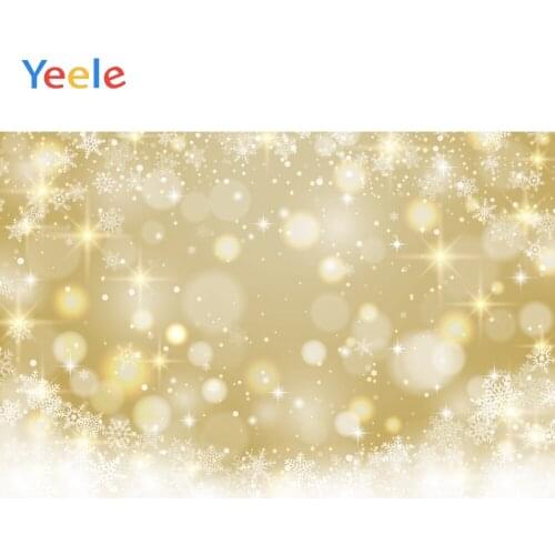 Yeele Light Bokeh Snowflake Dreamy Party Portrait Pet Photography Backgrounds Photographic Customized Backdrops for Photo Studio