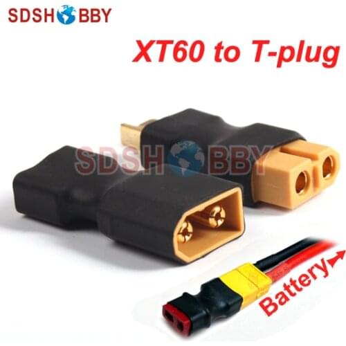 5pcs*XT60 Male to T Female Plug Conversion Connector/ T Male Plug to XT60 Female for Battery & Charger