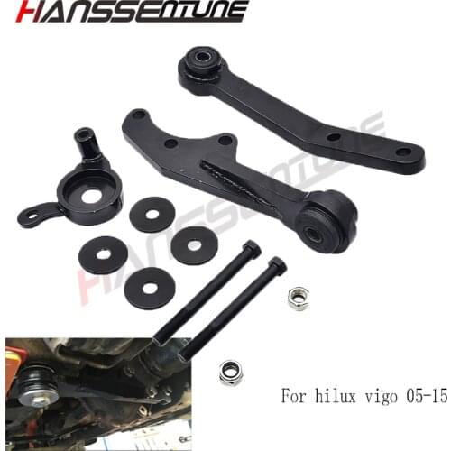 HANSSENTUNE 4WD Accessories Front Suspension 2"- 4" Lift Diff Drop Kit For Hilux vigo 4x4 2005-2015