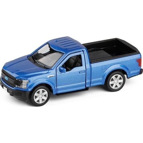 Best selling 1:36 Ford F-150 pickup alloy car model,simulation die-cast metal door pull back childrens toy model,free shipping