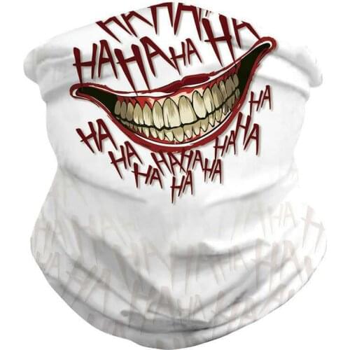 Skull printing face mask outdoor ski mask sports hat climbing insect-proof sunshade eaves magic headscarf