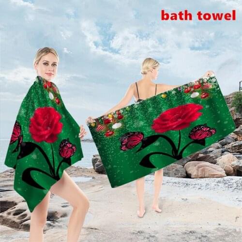 Soft Water Absorbing Breathable Beach Towel Bath Towels Bathroom Face Hand Towels Camping Muti-functional Blanket