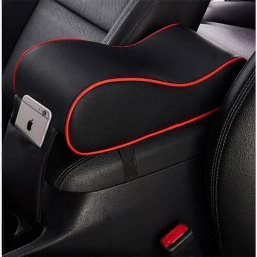 Hot New Car Armrests Cover Pad Console Arm Rest Pad For Hyundai Solaris I30 Elantra Tucson I10 i20 i35 IX20 IX25 IX35 Santa