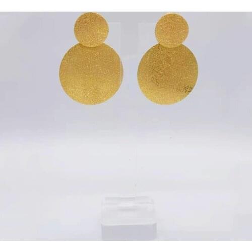 New Design CZ Zircon Crystal Small Hoops Sets Long Gold Chain Earrings for Women Twist Beads Huggie Fashion Jewelry Brincos 2021