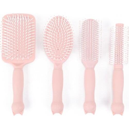 Comb Female Airbag Comb for Women Only Long Hair Cute Scalp Massage Meridian Air Cushion Girl Heart Curly Hair Anti-Static