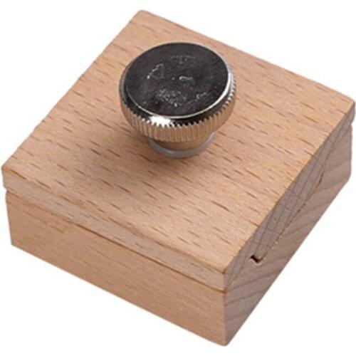 Sandpaper Grinding Block Leather Craft Edge Polishing Gadget Sewing Holder Tool