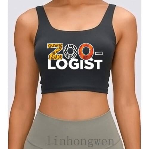 Zoologist Zoologist Women Tank Top Famous Summer Cotton O-Neck Authentic Novelty Customize Letters Crop Top
