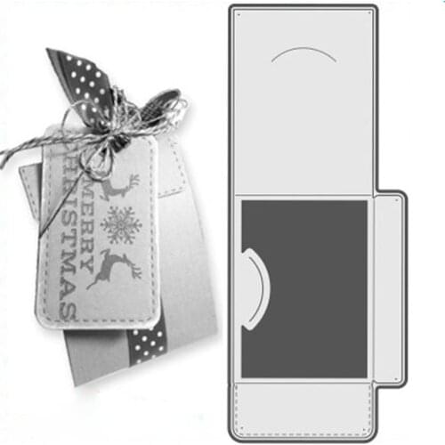 Insert Fold Tag Frame Metal Cutting Dies Stencils for DIY Scrapbooking Embossing Photo Album Decoration Paper Card Crafts Die