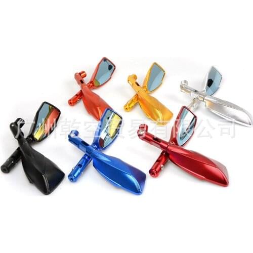 Top quality CNC motorcycle mirror for honda suzuki yamaha unviersal motorbike rearview mirrors moto side mirror scooter parts