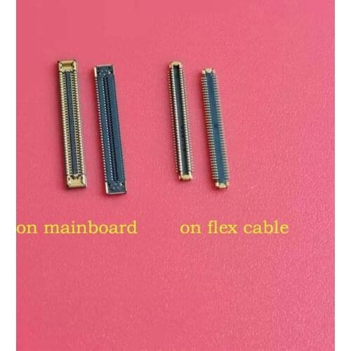 LCD FPC Plug Connector For Samsung Galaxy A12 A125 A125F A125F/DS on motherboard 78 pin