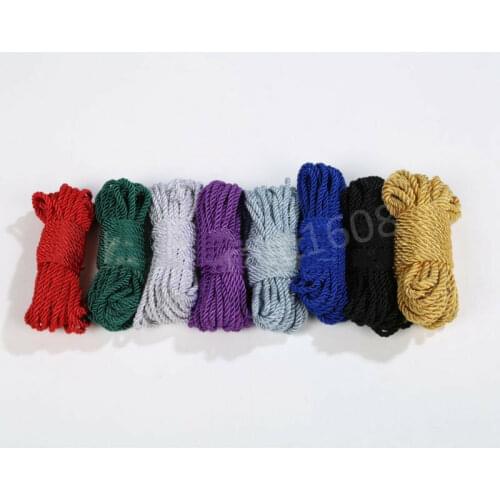 10M 33 Ft Silk Soft Restraint Shibari Tie Up New Body Rope Body Harness Fantasy Fetish Men Bdsm Sex Swing