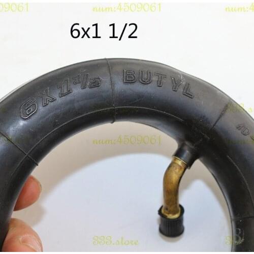 8 PCS 6x1 1/2 inner tire 6 Inch Scooter Inner Tube fits for Electric Scooter Wheel Chair Truck