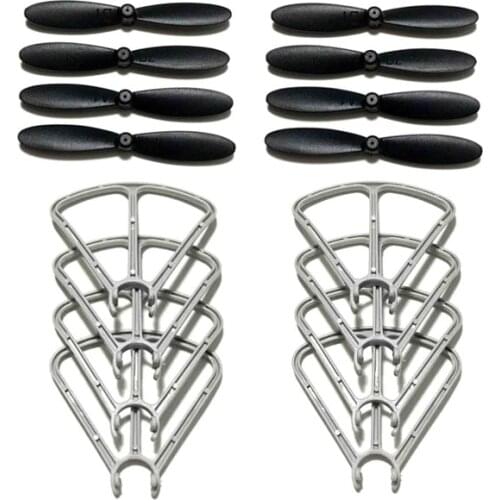 4DRC V9 Mini Drone Accessories Propeller Blade Maple Leaf guard kit For 4D-V9 Quadcopter Spare Parts