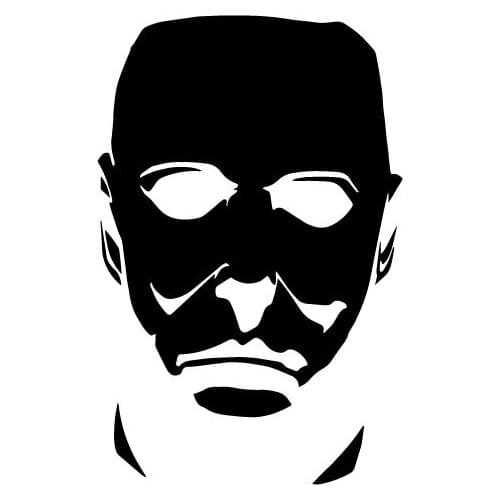 Car Stickers with Interesting Personality, Used In Various Car Decoration Shapes Sunscreen Waterproof Black/white, 21cm * 32cm