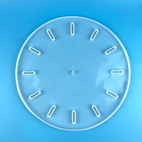 Clock Silicone Mold Diy Square Round Clock Resin Mold Wall Hanging Decorative Mirror Resin Epoxy Mold Handmade Tool
