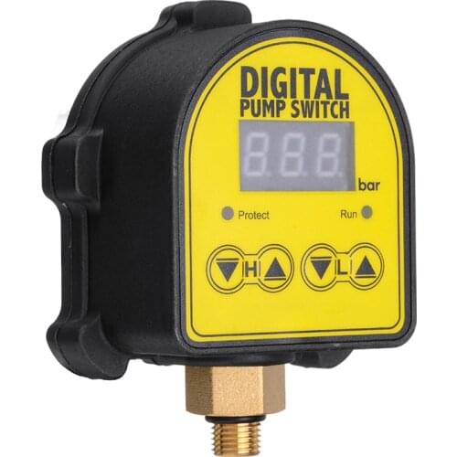 Digital LCD Water Pumps Pressure Switch Gas Electronic Controller Control Switch for Water Pump Supplies