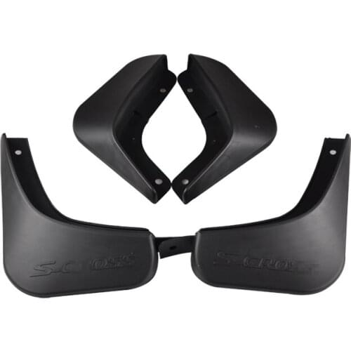 For Suzuki vitara 2015 2016 2017 2018 High quality soft plastic front and rear wheel splash guards 4pcs/set Car-styling