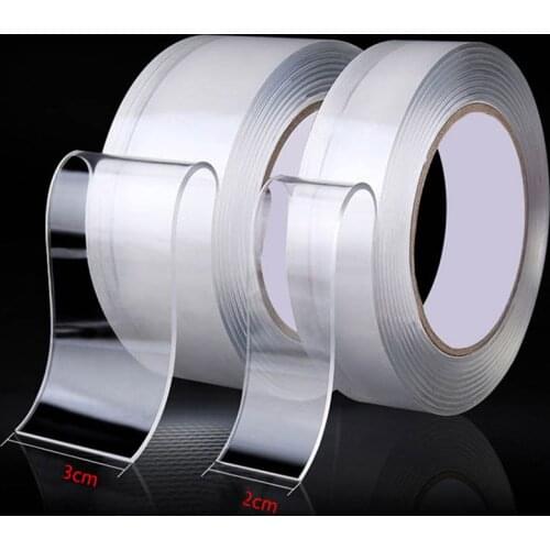Nano Tape Double Sided Tape Bathroom Kitchen Sink Waterproof And Mildew Proof Sealing Strip Multifunctional Transparent Tapes