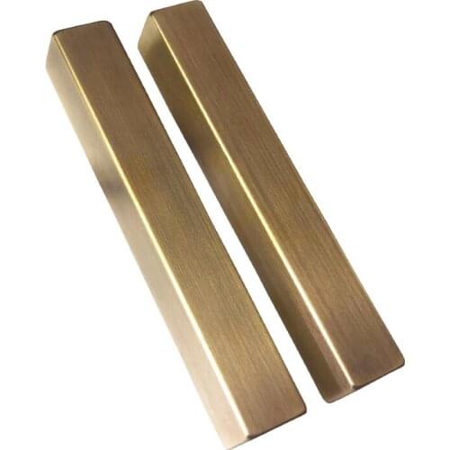 Brass Paperweights Calligraphy Paperweights Antique Square Paperweight Xuan Paper Paper Weight Small Ornaments No Pattern Gift